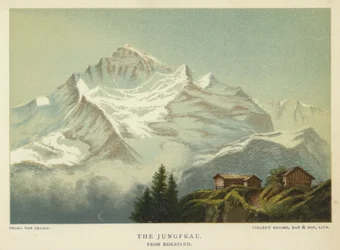 La Jungfrau, da Eisenfluh